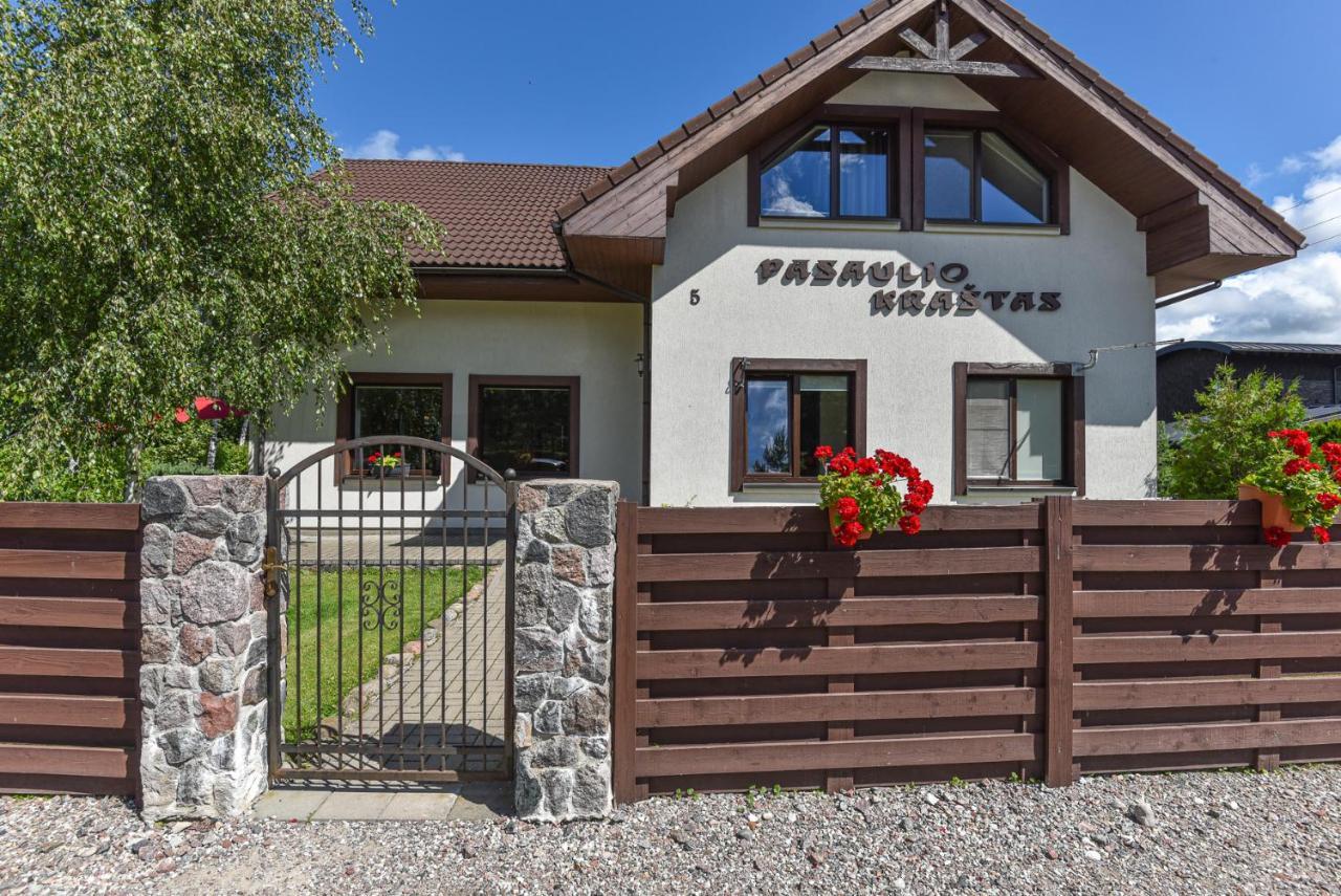 Guest House Pasaulio Krastas Palanga Bagian luar foto