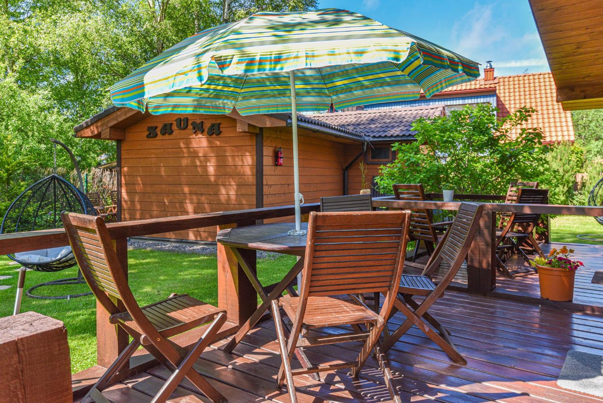 Guest House Pasaulio Krastas Palanga Bagian luar foto